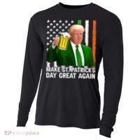 Donald Trump Make St Patricks Day Great Again Cooling Performance Long Sleeve Crew thumb 0