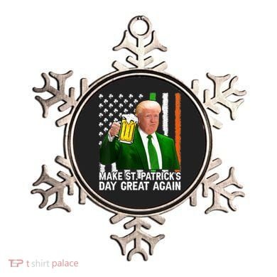 Donald Trump Make St Patricks Day Great Again Ornament