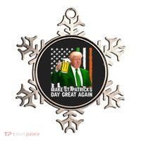 Donald Trump Make St Patricks Day Great Again Ornament thumb 0