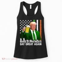 Donald Trump Make St Patricks Day Great Again Women's Tank Top thumb 0
