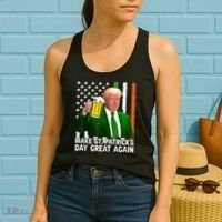 Donald Trump Make St Patricks Day Great Again Women's Tank Top thumb 2
