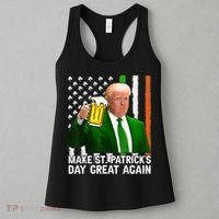 Donald Trump Make St Patricks Day Great Again Women's Tank Top thumb 3