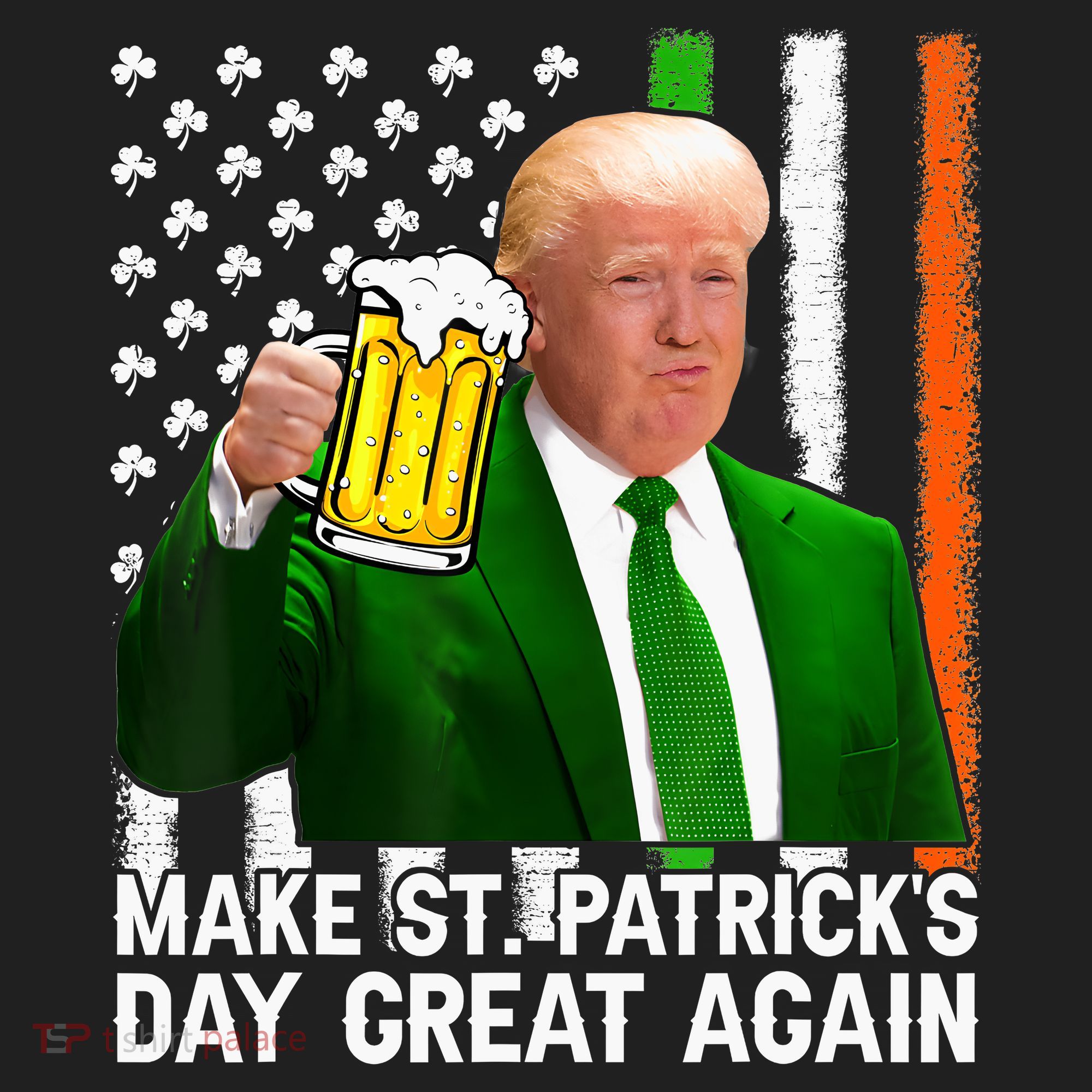 Donald Trump Make St Patricks Day Great Again Hat