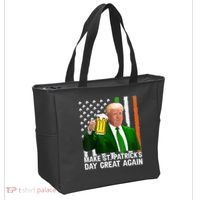 Donald Trump Make St Patricks Day Great Again Tote Bag thumb 2