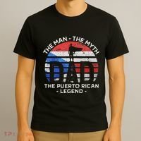 Dad The Man The Myth The Puerto Rican Legend Puerto Rico T-Shirt thumb 3