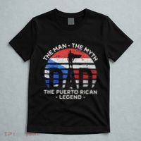 Dad The Man The Myth The Puerto Rican Legend Puerto Rico T-Shirt thumb 5