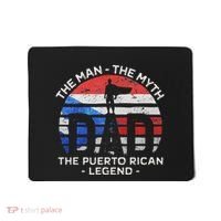 Dad The Man The Myth The Puerto Rican Legend Puerto Rico Mousepad thumb 0