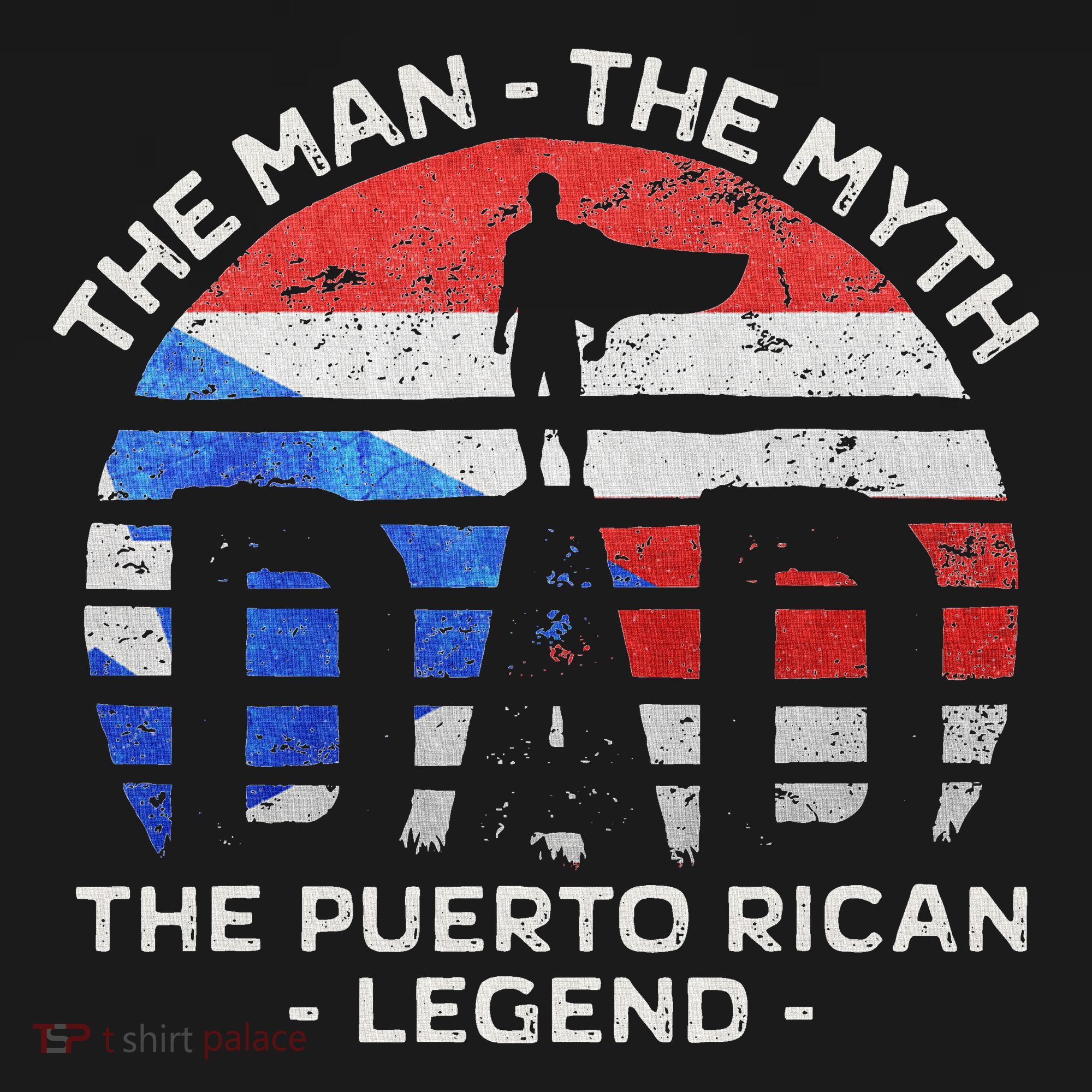 Dad The Man The Myth The Puerto Rican Legend Puerto Rico Women's Tank Top