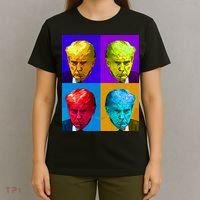 Donald Trump Mug Shot Colorful Pop Art T-Shirt thumb 4
