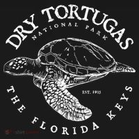 Dry Tortugas National Park Florida Keys Scuba Diving Turtle Gift Ornament thumb 1