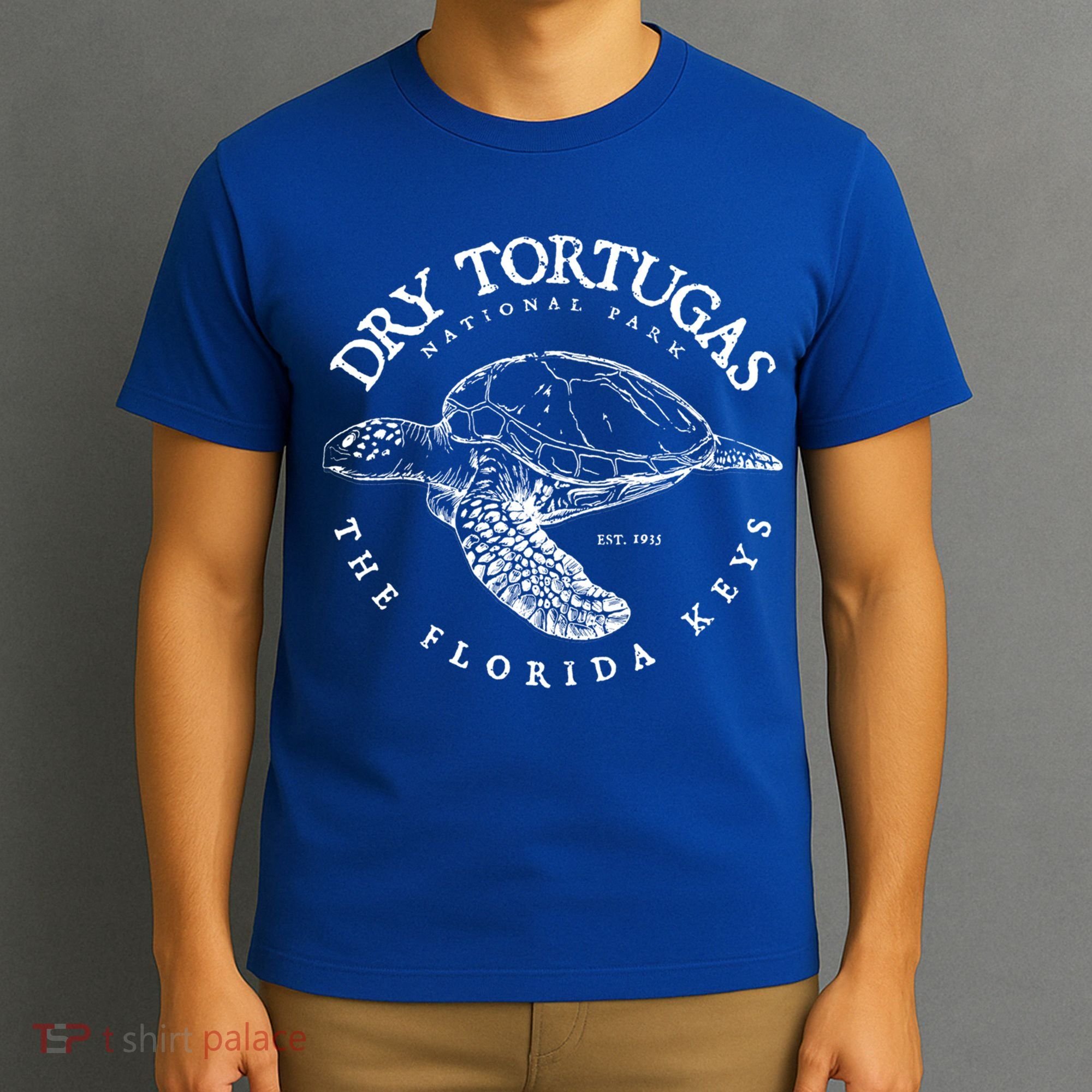 Dry Tortugas National Park Florida Keys Scuba Diving Turtle Gift T-Shirt