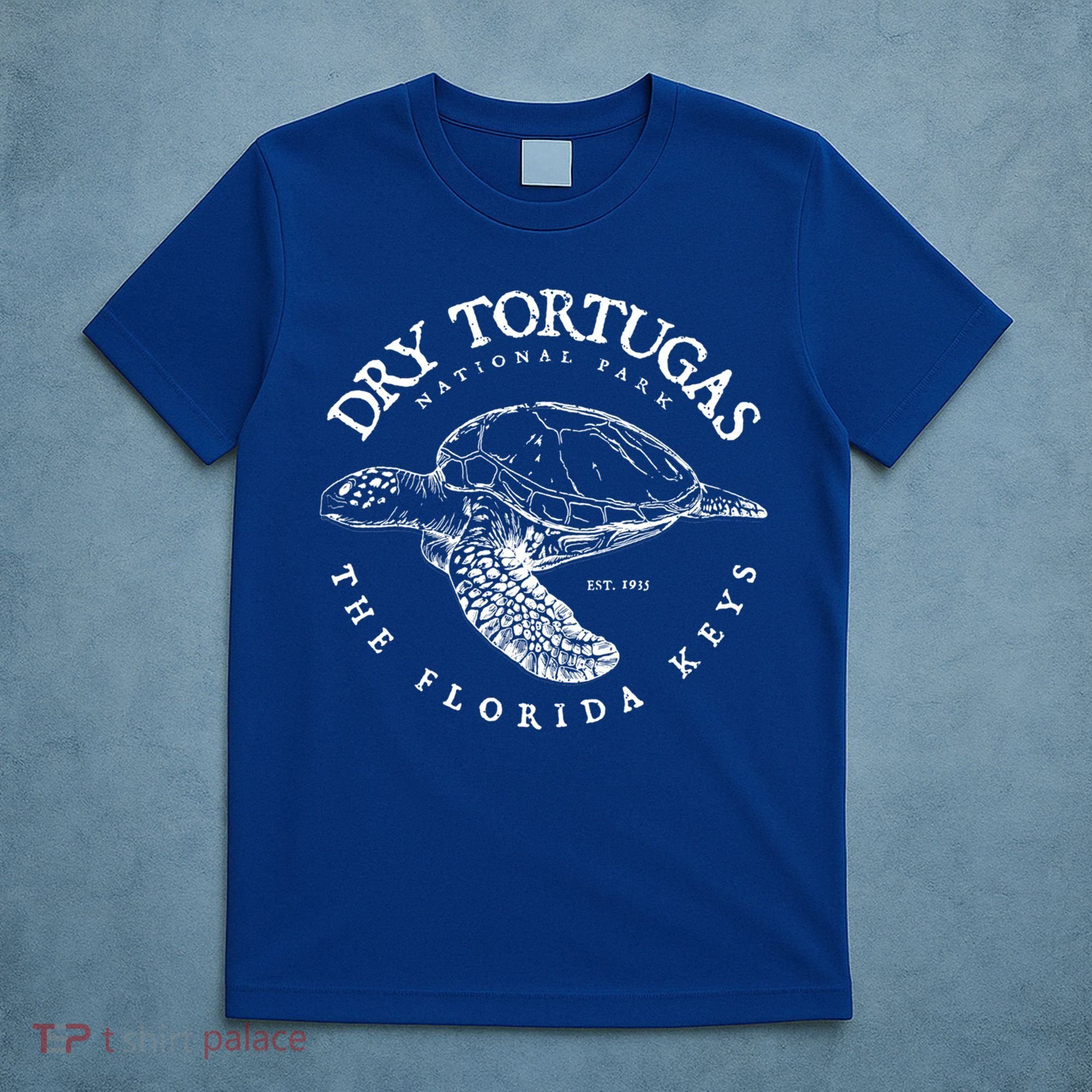 Dry Tortugas National Park Florida Keys Scuba Diving Turtle Gift T-Shirt