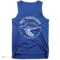 Dry Tortugas National Park Florida Keys Scuba Diving Turtle Gift Tank Top thumb 0