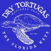 Dry Tortugas National Park Florida Keys Scuba Diving Turtle Gift Tank Top thumb 6