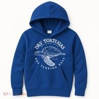 Dry Tortugas National Park Florida Keys Scuba Diving Turtle Gift Kids Hoodie thumb 0