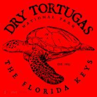 Dry Tortugas National Park Florida Keys Scuba Diving Turtle Gift Santa Hat thumb 1