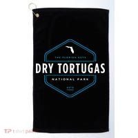Dry Tortugas National Park Florida Graphic Golf Towel thumb 0