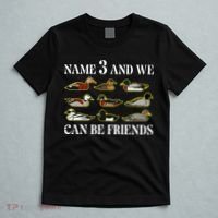 Duck Types Name 3 We Can Be Friends T-Shirt thumb 5