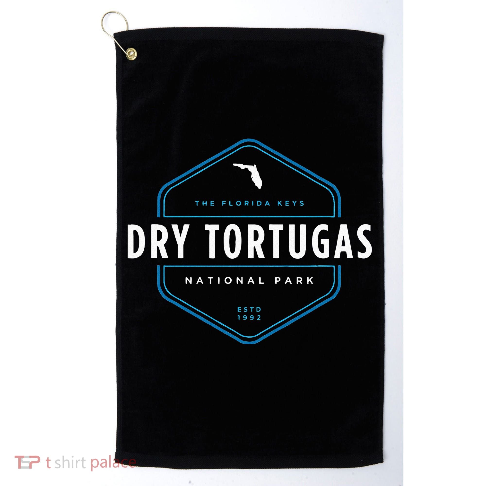 Dry Tortugas National Park Florida Graphic Golf Towel