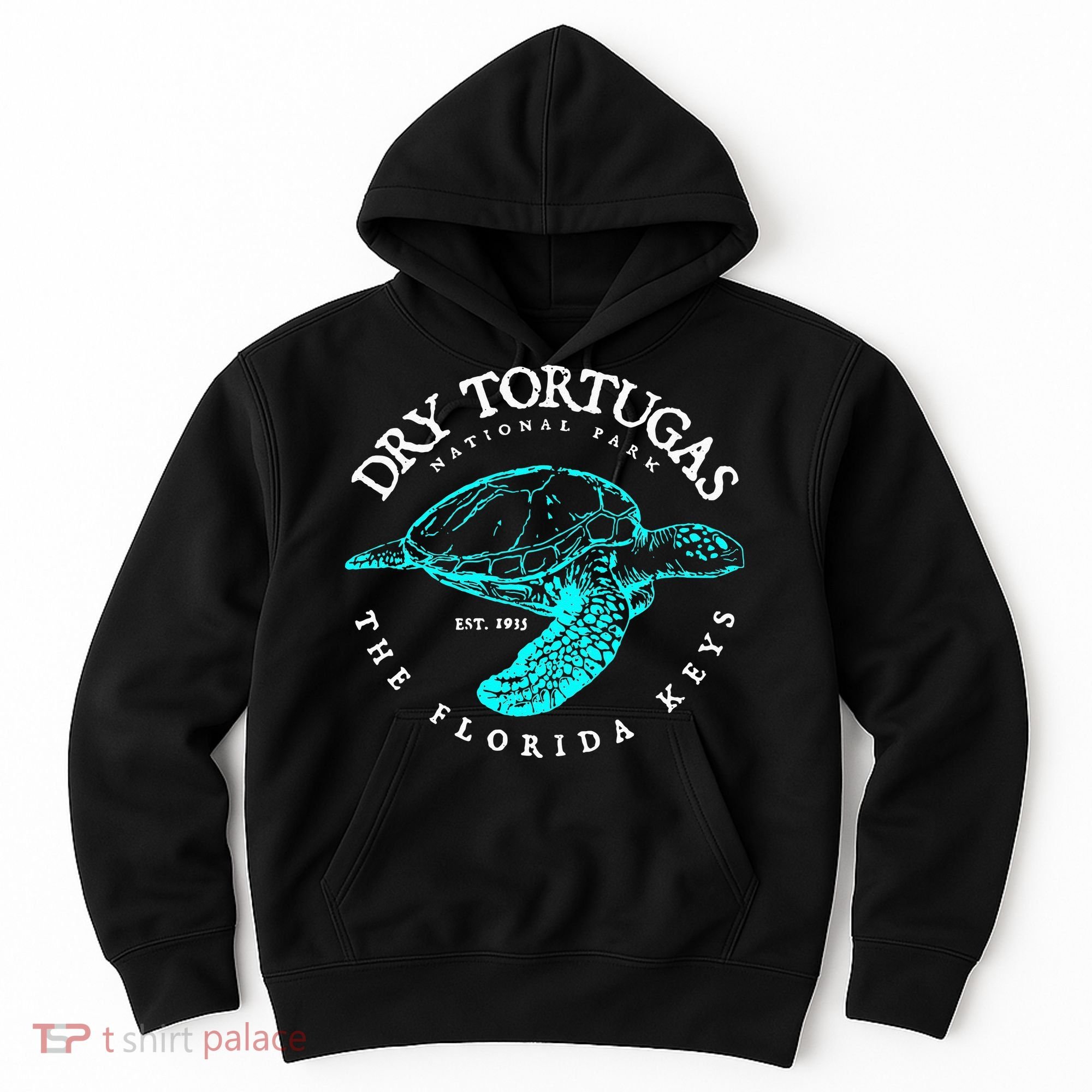 Dry Tortugas National Park Florida Keys Scuba Diving Turtle Hoodie