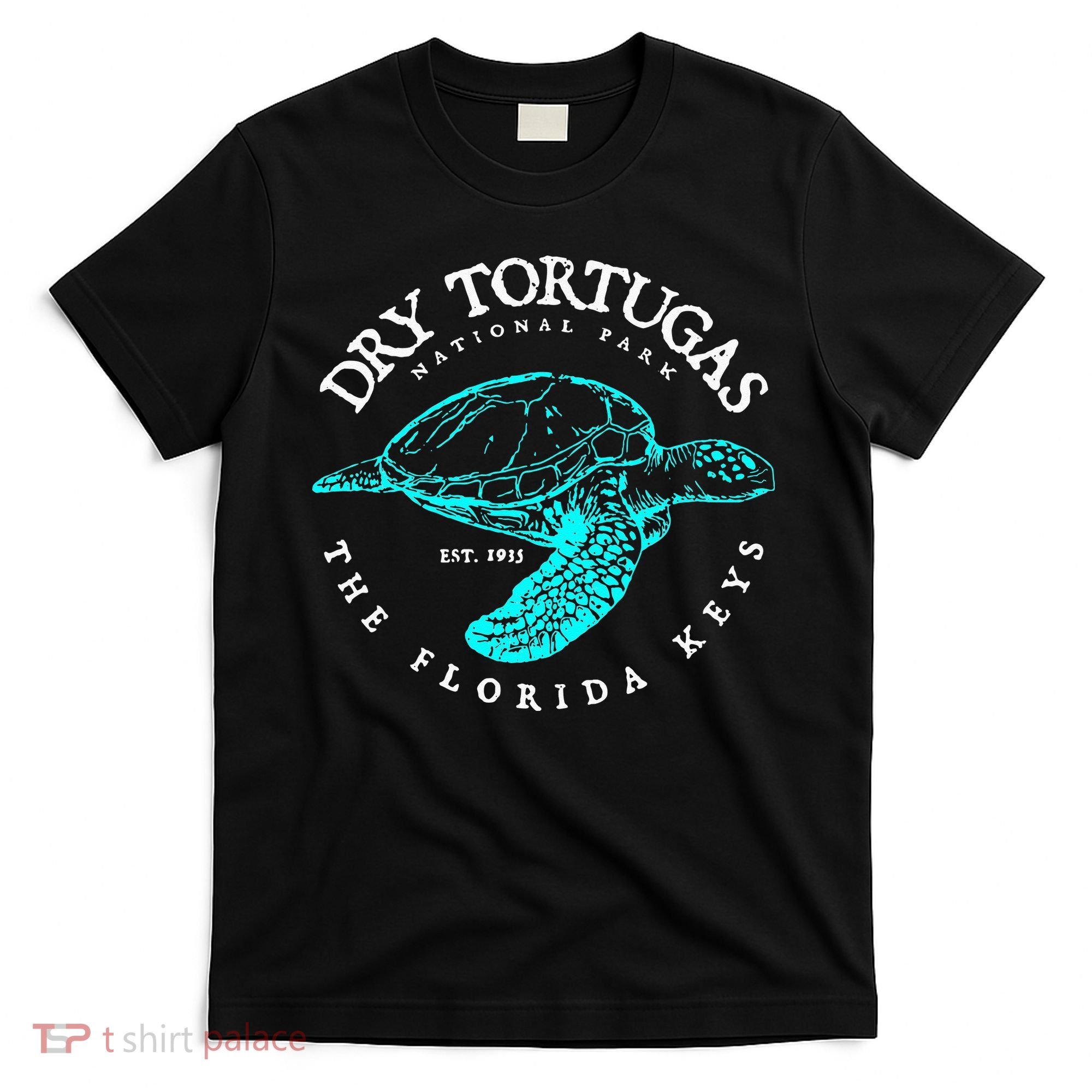 Dry Tortugas National Park Florida Keys Scuba Diving Turtle T-Shirt