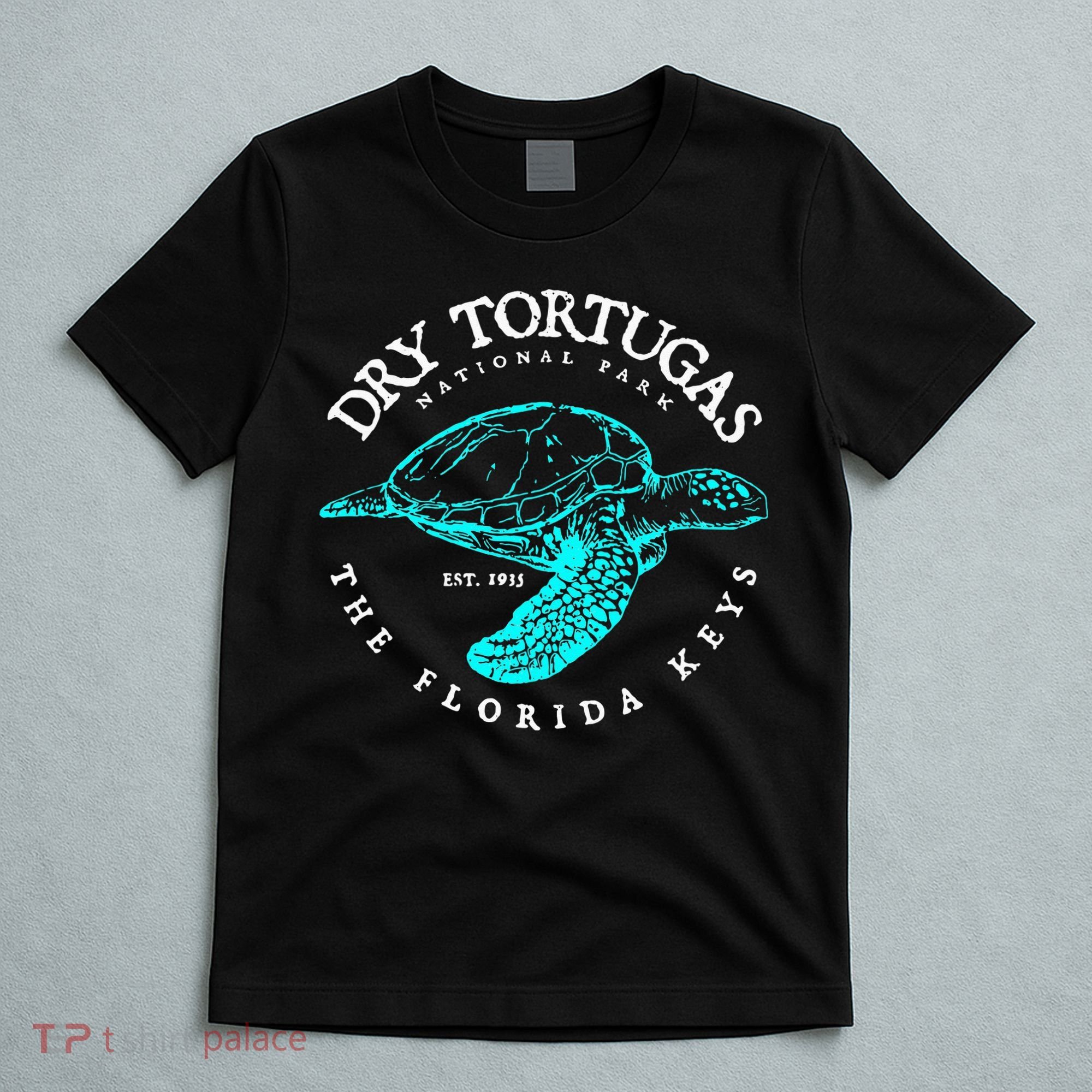 Dry Tortugas National Park Florida Keys Scuba Diving Turtle T-Shirt