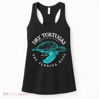 Dry Tortugas National Park Florida Keys Scuba Diving Turtle Women's Tank Top thumb 0