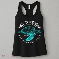 Dry Tortugas National Park Florida Keys Scuba Diving Turtle Women's Tank Top thumb 3