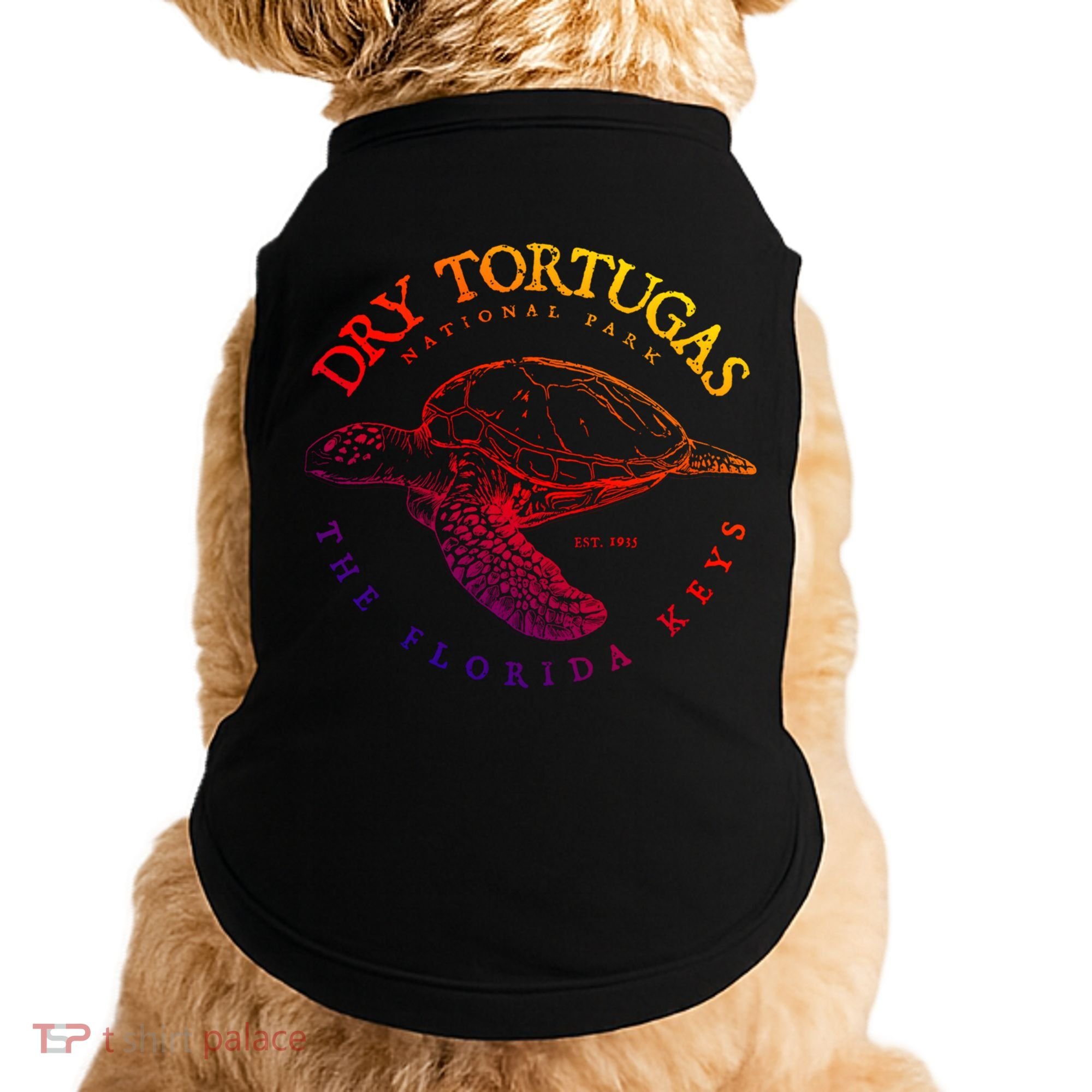Dry Tortugas National Park Florida Keys Scuba Diving Turtle Cute Gift Doggie Tank