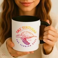 Dry Tortugas National Park Florida Keys Scuba Diving Turtle Cute Gift Coffee Mug thumb 3