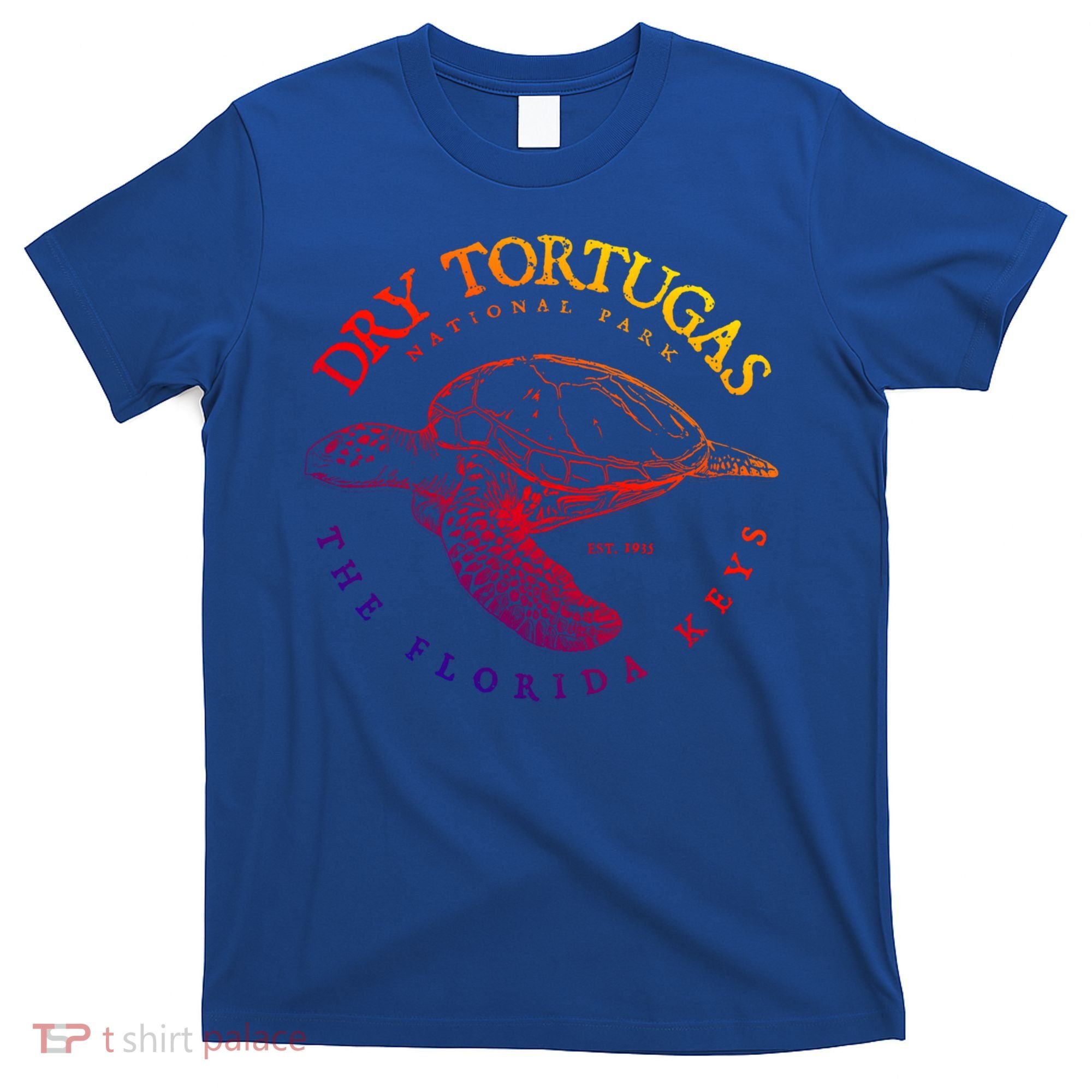 Dry Tortugas National Park Florida Keys Scuba Diving Turtle Cute Gift T-Shirt