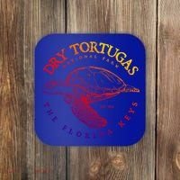 Dry Tortugas National Park Florida Keys Scuba Diving Turtle Cute Gift Coaster thumb 0