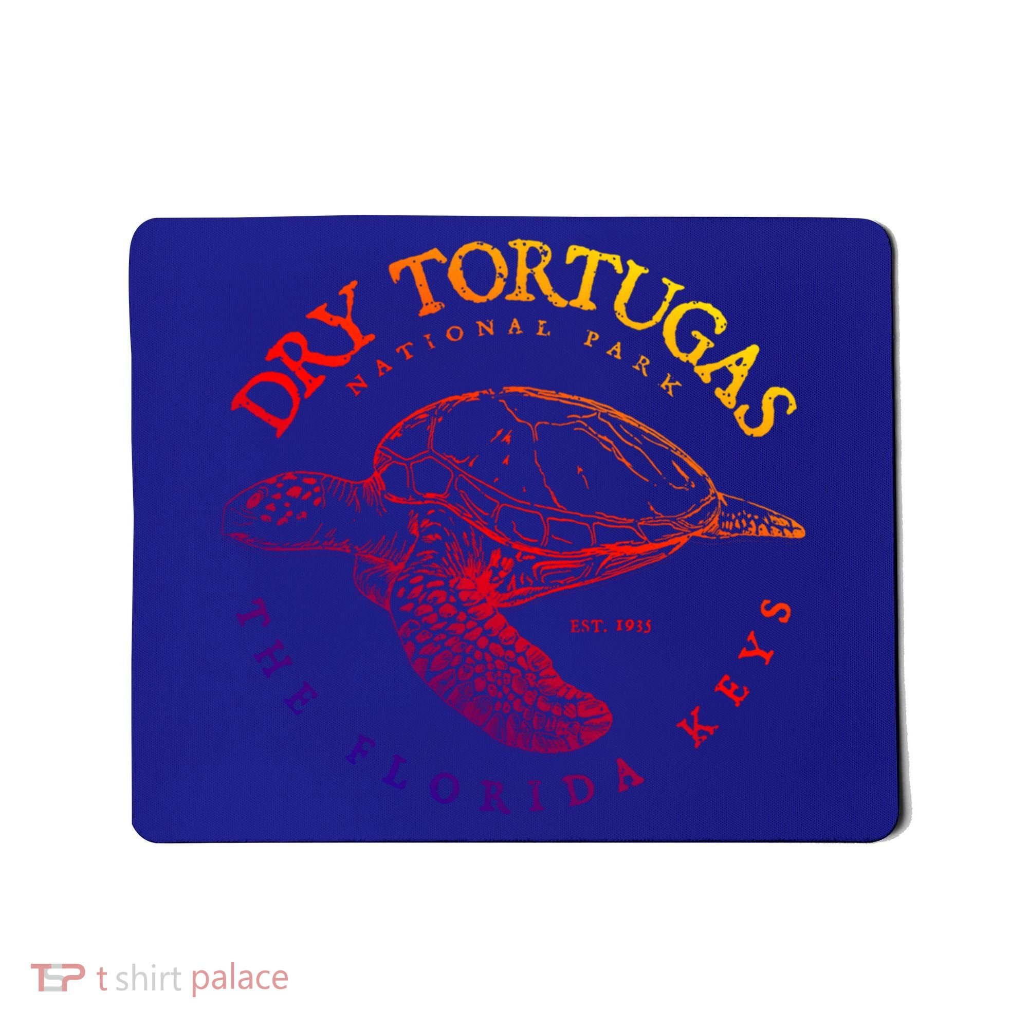 Dry Tortugas National Park Florida Keys Scuba Diving Turtle Cute Gift Mousepad