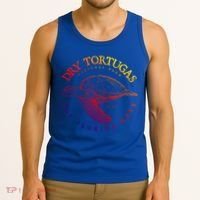 Dry Tortugas National Park Florida Keys Scuba Diving Turtle Cute Gift Tank Top thumb 3