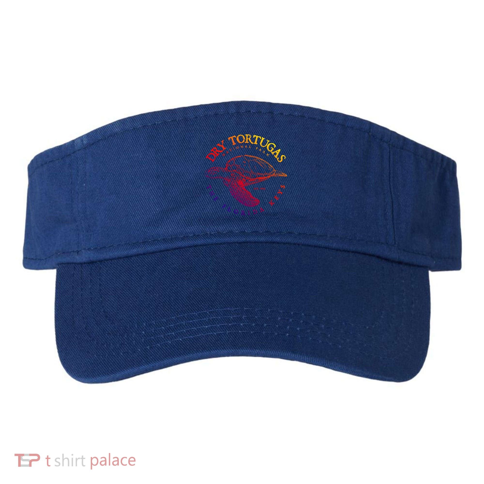 Dry Tortugas National Park Florida Keys Scuba Diving Turtle Cute Gift Visor
