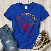 Dry Tortugas National Park Florida Keys Scuba Diving Turtle Cute Gift Women's T-Shirt thumb 3