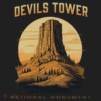 Devils Tower National Monument Wyoming Beanie thumb 2