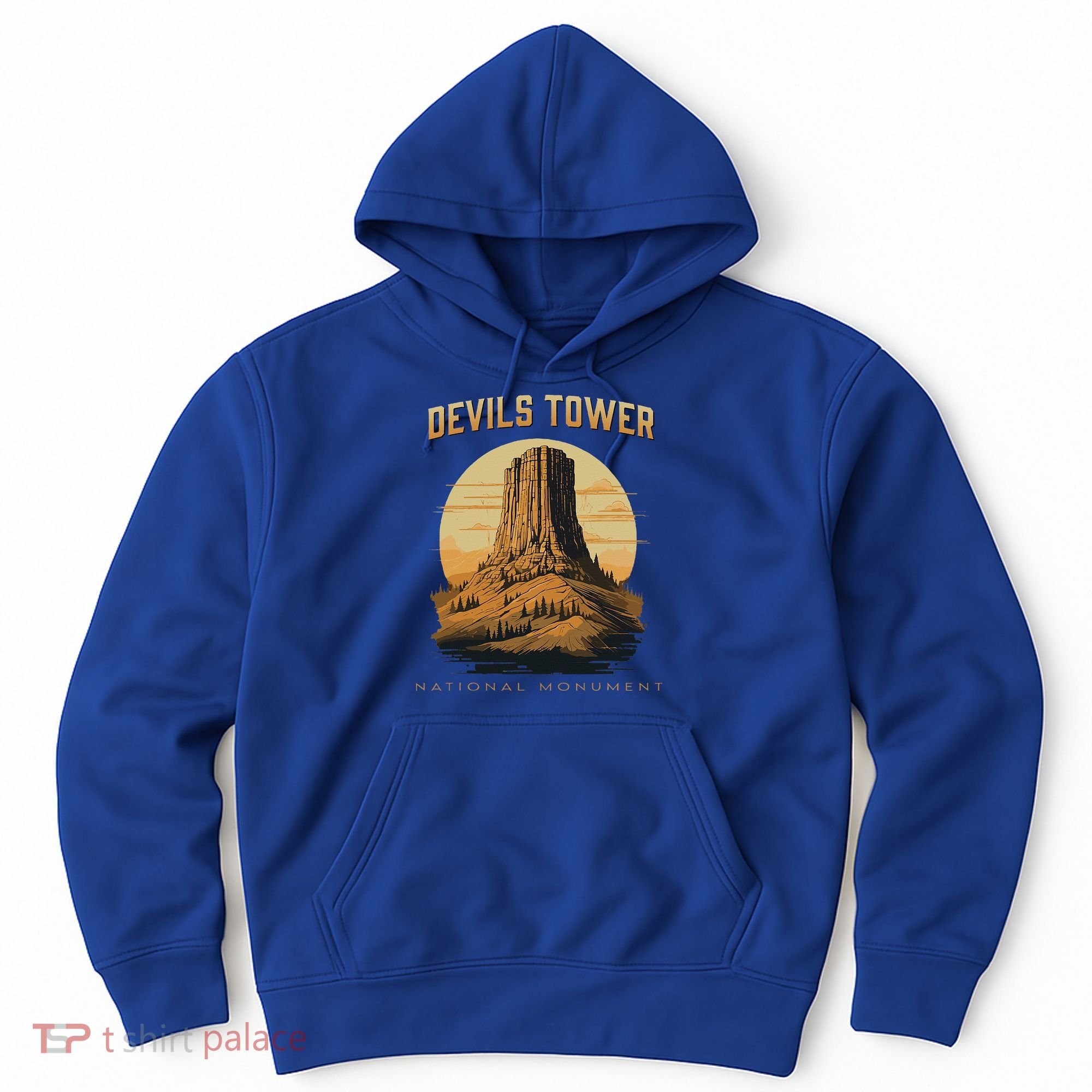 Devils Tower National Monument Wyoming Hoodie
