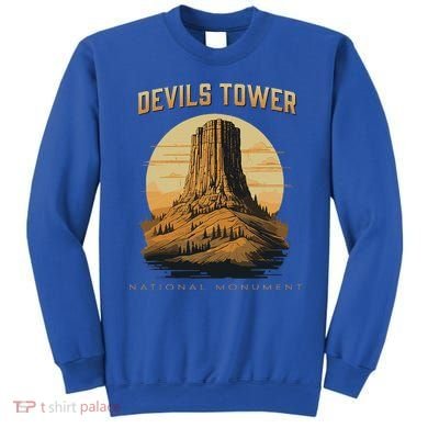Devils Tower National Monument Wyoming Sweatshirt