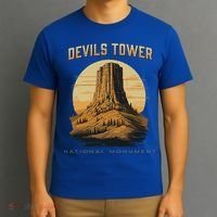 Devils Tower National Monument Wyoming T-Shirt thumb 3
