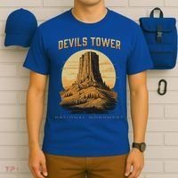 Devils Tower National Monument Wyoming T-Shirt thumb 6