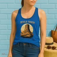 Devils Tower National Monument Wyoming Women's Tank Top thumb 2