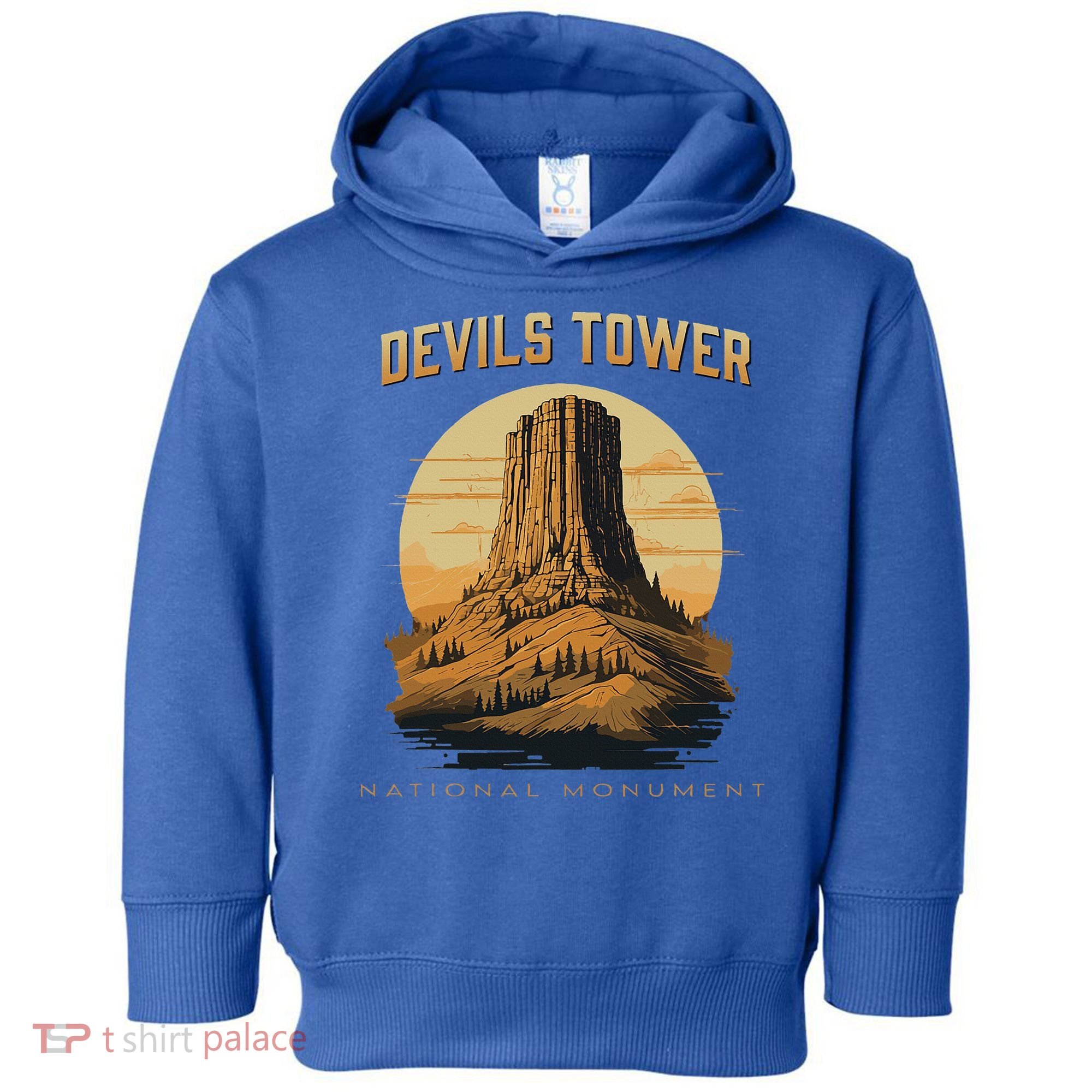 Devils Tower National Monument Wyoming Toddler Hoodie