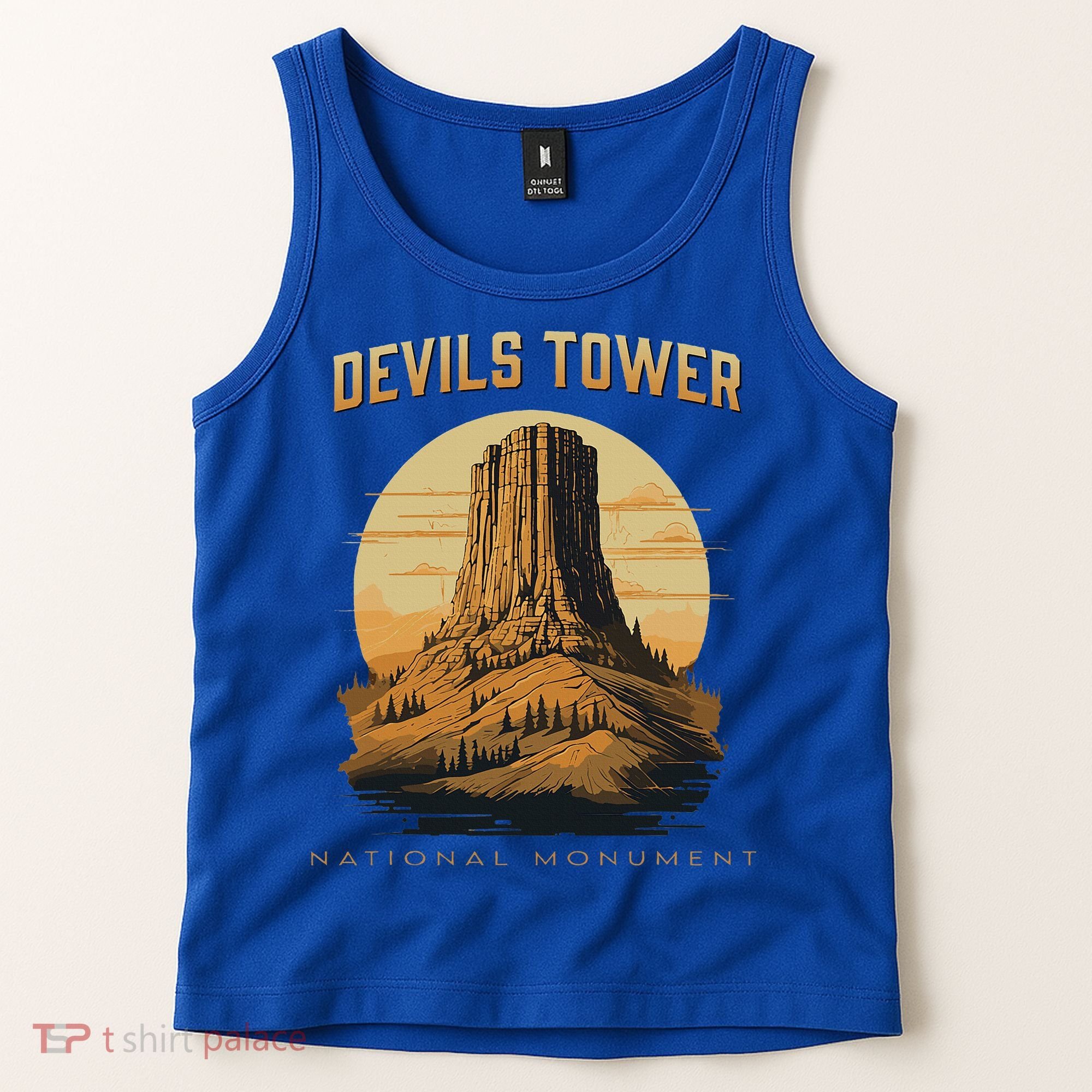 Devils Tower National Monument Wyoming Tank Top