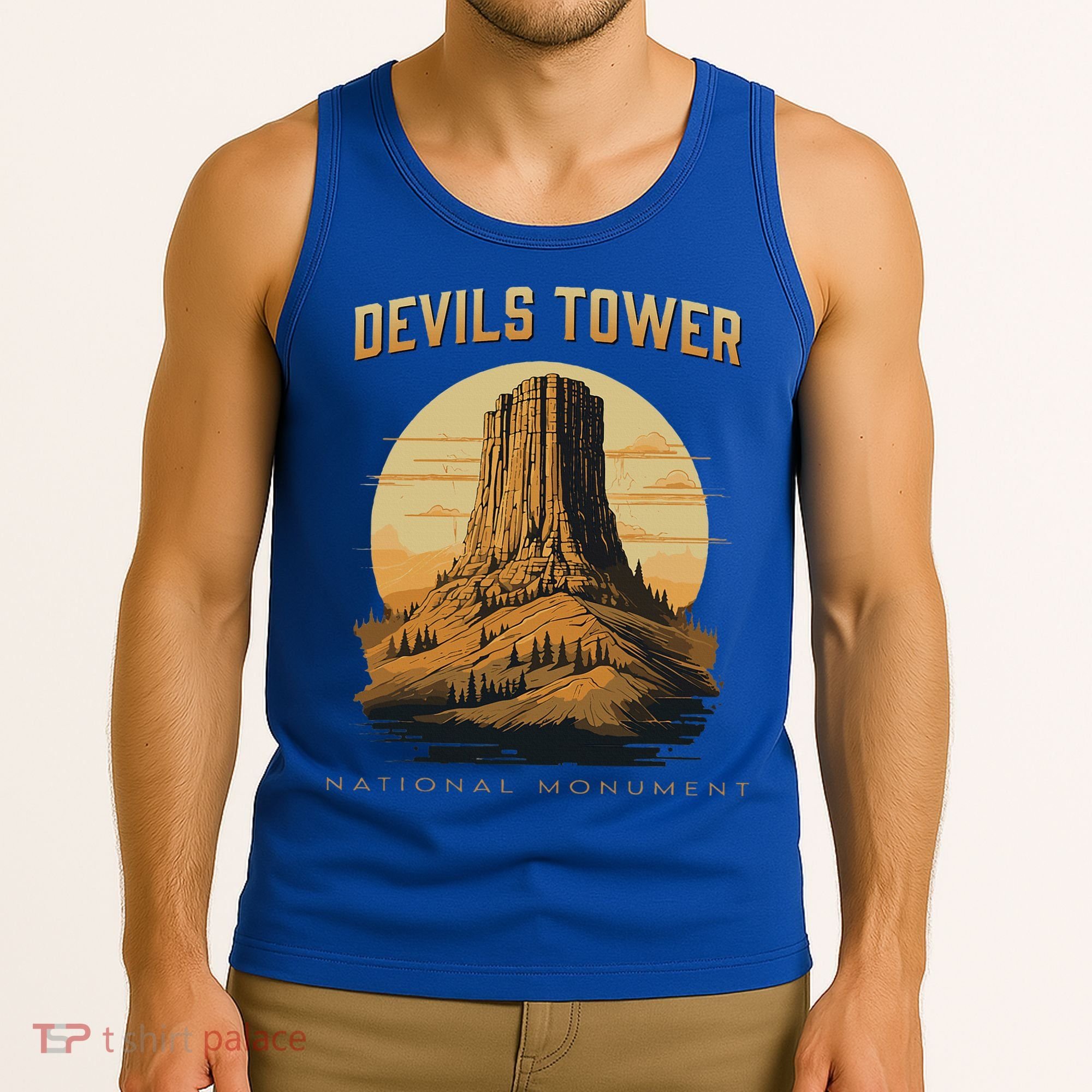 Devils Tower National Monument Wyoming Tank Top