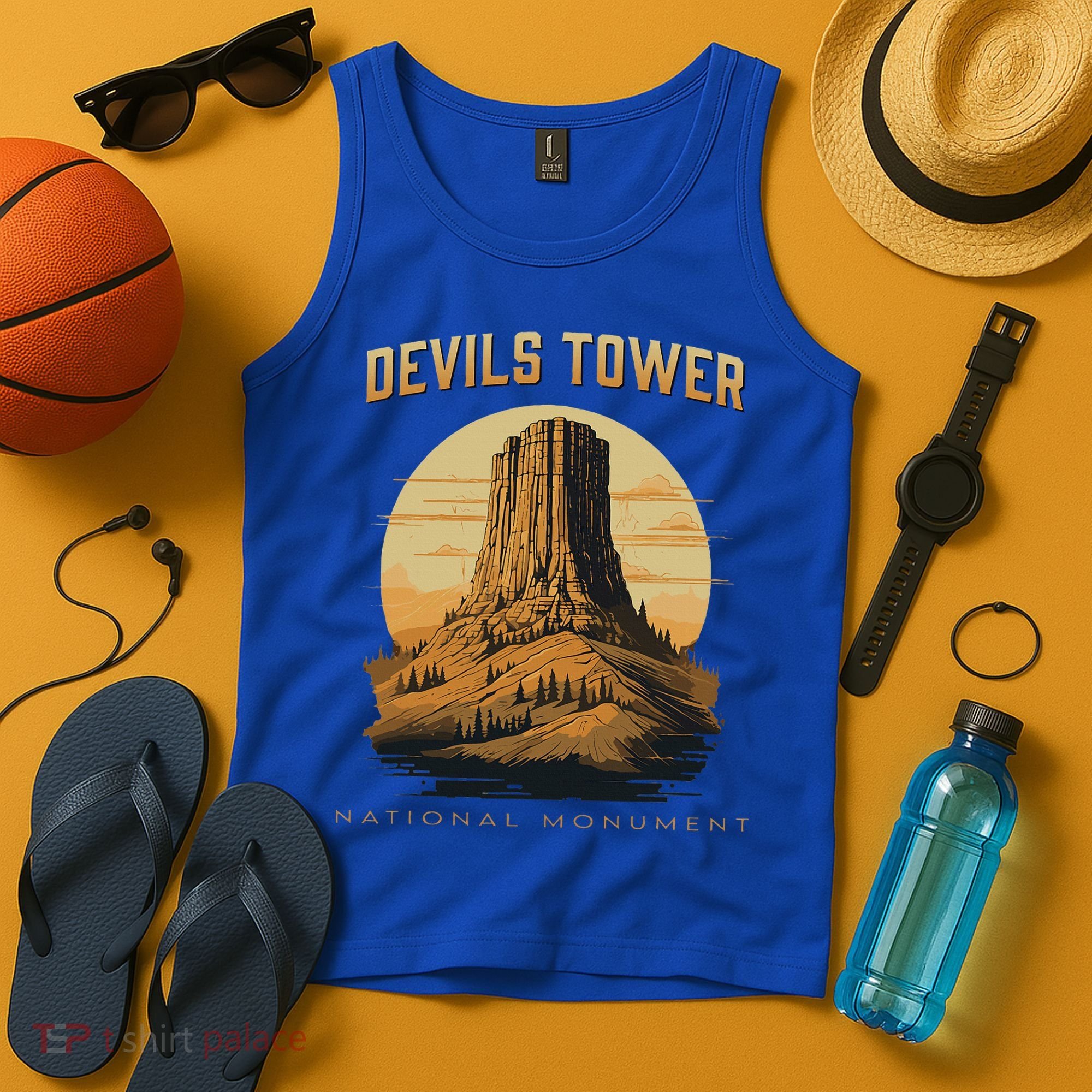 Devils Tower National Monument Wyoming Tank Top