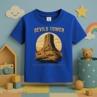 Devils Tower National Monument Wyoming Toddler T-Shirt thumb 3
