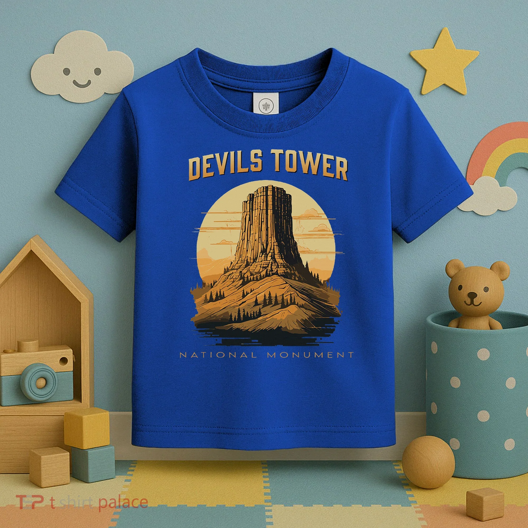 Devils Tower National Monument Wyoming Toddler T-Shirt