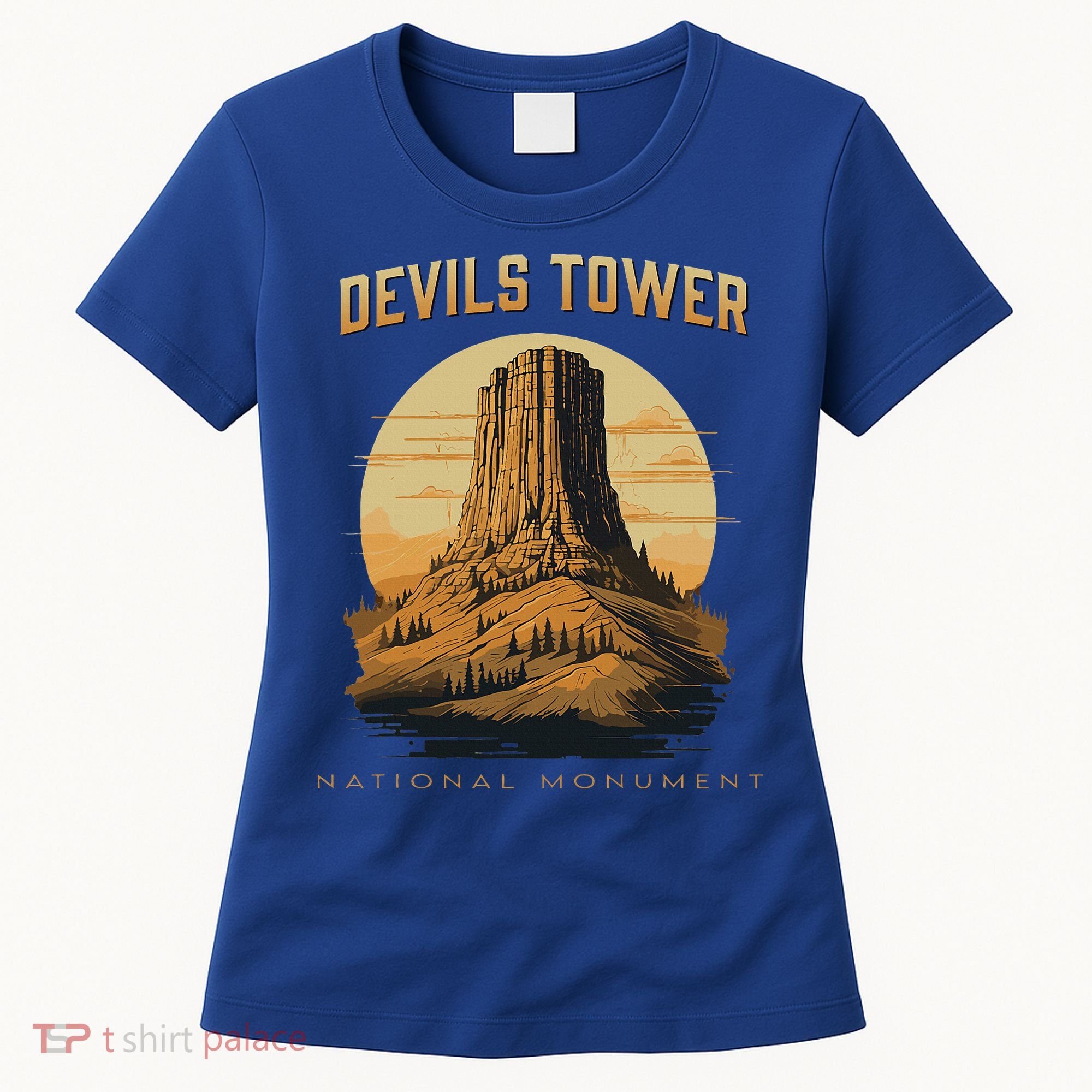 Devils Tower National Monument Wyoming Women's T-Shirt