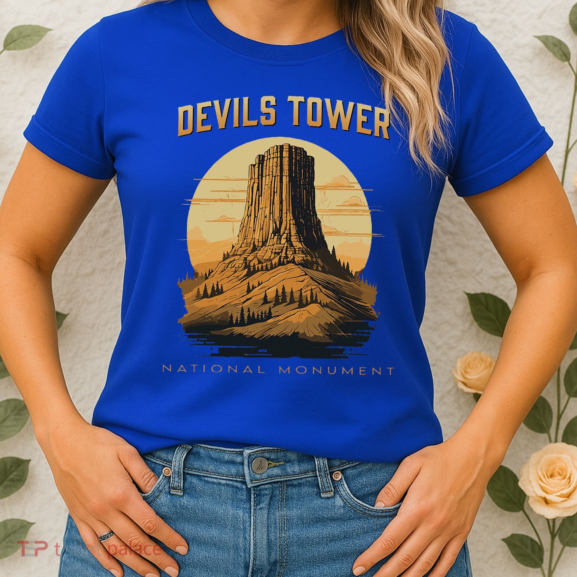 Devils Tower National Monument Wyoming Women's T-Shirt